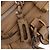 Chloé Borsa Chloe Paddington in Pelle Beige Oro Argento Auth 190482V D'oro - vista 17