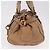 Chloé Borsa Chloe Paddington in Pelle Beige Oro Argento Auth 190482V D'oro - vista 5