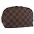 LOUIS VUITTON Damier Ebene Pochette Cosmetic PM Pochette N47516 LV Auth BA13777