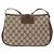 Borsa GUCCI GG Supreme Web Sherry Line PVC Beige Oro 116 02 076 Auth 190492 D'oro - vista 3