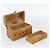 Borsa Vanity MCM Vicetos Logogram PVC Pelle Marrone Oro Auth 190615A D'oro - vista 15