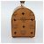 Borsa Vanity MCM Vicetos Logogram PVC Pelle Marrone Oro Auth 190615A D'oro - vista 4