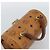 Borsa Vanity MCM Vicetos Logogram PVC Pelle Marrone Oro Auth 190615A D'oro - vista 6