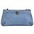 Borsa a tracolla Salvatore Ferragamo Gancini in scamosciato blu e oro Auth 190833 D'oro - vista 2