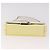 Saffiano PRADA Chain Shoulder Bag Safiano Leder Gelb Silber Auth 190027A - Ansicht 9