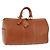LOUIS VUITTON Epi Keepall 45 Boston Bag Marrone M42978 LV Auth 190098SAV