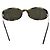 Gafas de Sol CARTIER Tortoise Metal Brown Silver Auth BA14032V Castaño Plata - vista 3