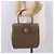 Borsa Salvatore Ferragamo Gancini in pelle beige oro Auth 191690 - vista 26