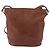 Borsa a Spalla Coach in Pelle Marrone e Oro Auth 189421 D'oro - vista 3