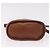 Borsa a Spalla Coach in Pelle Marrone e Oro Auth 189421 D'oro - vista 9