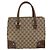 Borsa a mano GUCCI GG Canvas Beige Oro 120895 Auth mr2703 D'oro - vista 2