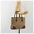 Borsa a mano GUCCI GG Canvas Beige Oro 120895 Auth mr2703 D'oro - vista 22
