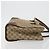 Borsa a mano GUCCI GG Canvas Beige Oro 120895 Auth mr2703 D'oro - vista 4