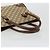 Borsa a mano GUCCI GG Canvas Beige Oro 120895 Auth mr2703 D'oro - vista 7