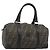 FENDI Zucca Canvas Handtasche Schwarz Braun Authentisch 186665