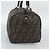 FENDI Zucca Canvas Handtasche Schwarz Braun Authentisch 186665 - Ansicht 4