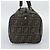FENDI Zucca Canvas Handtasche Schwarz Braun Authentisch 186665 - Ansicht 5