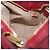 Chloé Borsa Chloe Etel in Pelle 2way Rosso Oro Auth 186692 D'oro - vista 22