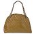 CHANEL Matelasse Chain Shoulder Bag Patent leather Black Gold CC Auth 190042 Marrone Argento - vista 3