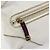 GUCCI Sherry Line Chain Bag Pelle Bianco Oro 153011 491404 Auth 190887A D'oro - vista 15