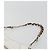 GUCCI Sherry Line Chain Bag Pelle Bianco Oro 153011 491404 Auth 190887A D'oro - vista 8