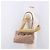 Borsa a Spalla con Catena PRADA in Pelle Rosa Argento Auth gh2200A - vista 31