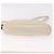 CHANEL Matelasse Shoulder Bag Lamb Skin White Gold CC Auth BA13767 - vista 11