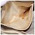 CHANEL Matelasse Shoulder Bag Lamb Skin White Gold CC Auth BA13767 - vista 22
