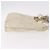 CHANEL Matelasse Shoulder Bag Lamb Skin White Gold CC Auth BA13767 - vista 5