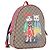 Zaino GUCCI GG Supreme PVC Beige Silver 501976 Auth 191263SM