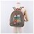 Zaino GUCCI GG Supreme PVC Beige Silver 501976 Auth 191263SM - vista 24