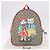 Zaino GUCCI GG Supreme PVC Beige Silver 501976 Auth 191263SM - vista 25