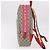 Zaino GUCCI GG Supreme PVC Beige Silver 501976 Auth 191263SM - vista 4