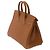 Hermès HERMES Birkin 25 Gold Leather Bag - 103704 Golden - view 6