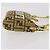 FENDI Zucca Canvas FRAGMENT Pouch Accessori Marrone Argento 8BS073 Auth 191705SAM - vista 4