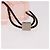 LOUIS VUITTON Hair Cube Unclean Hair Tie plástico 2 Set Orange LV Auth BA13858 Laranja - vista 6