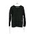 Tunica Chanel in cotone nera Nero
