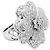 Autre Marque „Trèfle“-Ring, Weißgold, Diamanten. - Ansicht 2