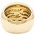Anello Damiani in oro giallo, pavé di diamanti, diamanti marroni. - vista 4