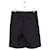 Bermuda Givenchy in cotone nero  - vista 3