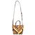 Autre Marque Borsa con manico in pelle MCM Marrone