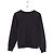 Sudadera Saint Laurent negra de algodón Negro - vista 3