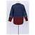 Chaqueta Maje de algodón azul - vista 4