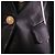 Balmain Black Leather Double-Breasted Blazer - view 5