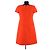 Courreges Vestido laranja
