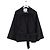 Gabardina de algodón negra Ba&Sh M Negro