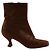 Botas Prada de piel marrón Castaño