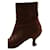 Botas Prada de piel marrón Castaño - vista 3