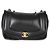 Timeless Borsa Chanel Black Lambskin Medium Simply Flap Nero - vista 8