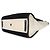 Tote Deauville Large in lana e pelle di vitello feltro bianco e nero Chanel - vista 6